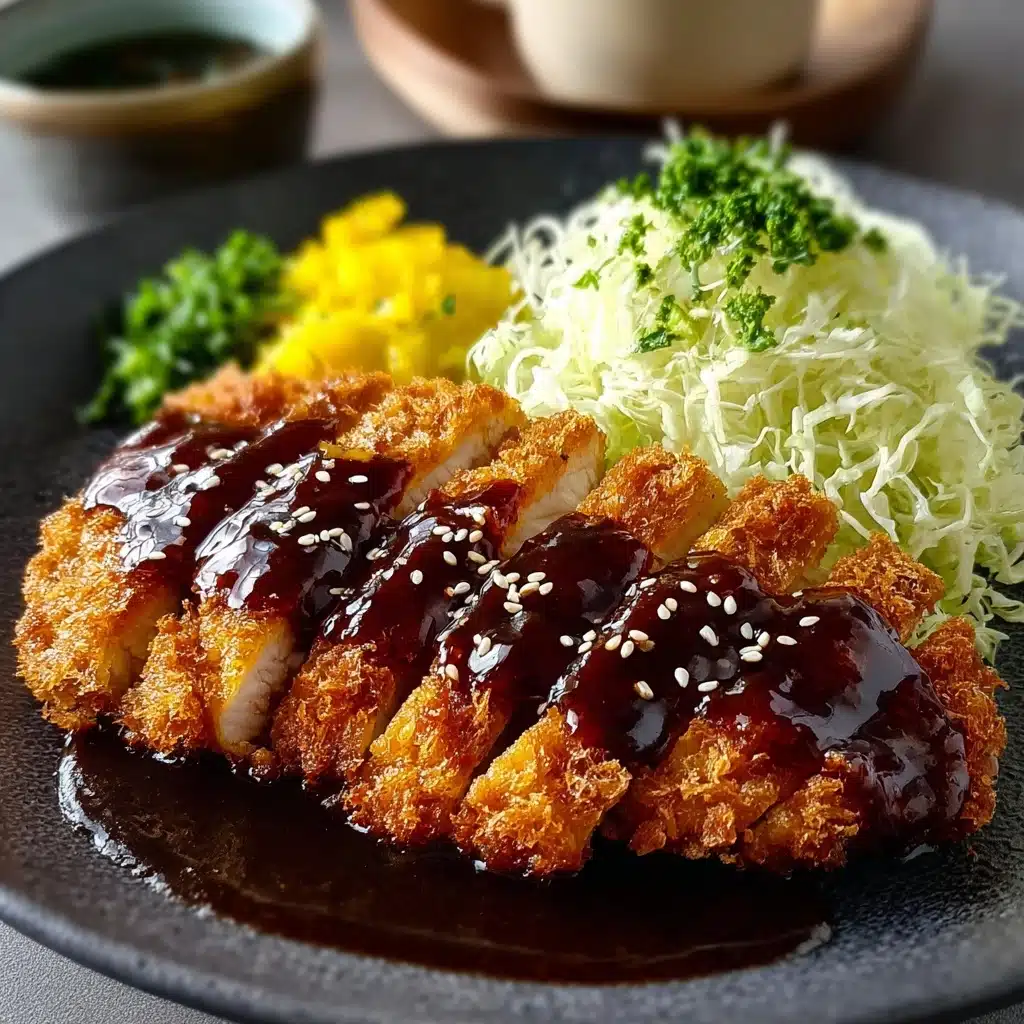 Japanese Katsu Bowls with Tonkatsu Sauce Recipe
