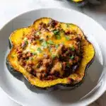 Taco Stuffed Acorn Squash Recipe