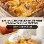 Peach Cobbler Recipe