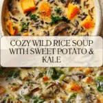 Cozy Autumn Wild Rice Soup Recipe