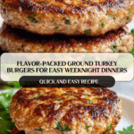 Ground Turkey Burger Recipe