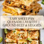 Sheet Pan Quesadillas Recipe