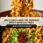 Spicy Chili Garlic Oil Noodles Recipe