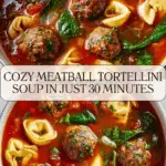 Meatball Tortellini Soup Recipe