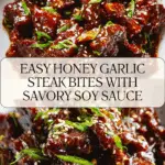 Honey Garlic Steak Bites Recipe