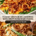Best Green Bean Casserole Recipe
