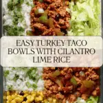 Taco Lunch Bowls Recipe