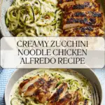Zucchini Noodle Chicken Alfredo Recipe