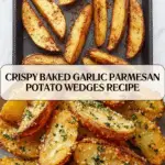 Baked Garlic Parmesan Potato Wedges: The Perfect Side Dish Recipe