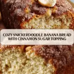 Snickerdoodle Banana Bread Recipe