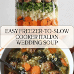Freezer-to-slow cooker Italian wedding soup Recipe