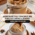 Cozy & Homemade Fall Spice Blends-Homemade Chai Spice Mix Recipe