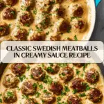 Swedish Meatballs Recipe