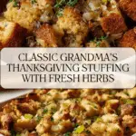 Delicious Grandma’s Thanksgiving Stuffing Recipe