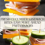 y Gathering-No Bread Cucumber Sandwiches Recipe