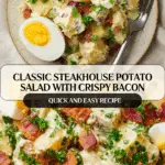Steakhouse Potato Salad Recipe