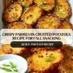 Crispy Parmesan Crusted Potatoes Recipe