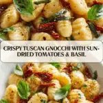 Tuscan Gnocchi with Sun-Dried Tomatoes and Basil Recipe