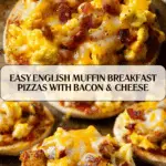 English Muffin Breakfast Pizzas Recipe