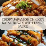 Japanese Katsu Bowls with Tonkatsu Sauce Recipe