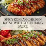 Spicy Korean Chicken Katsu Recipe