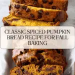 Pumpkin Bread Recipe