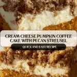 Cream Cheese Pumpkin Coffee Cake Recipe