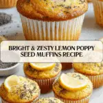 Lemon Poppy Seed Muffins Recipe