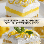 Lemon Layered Dessert Recipe