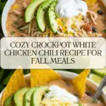 Crockpot White Chicken Chili Recipe