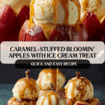Caramel-Stuffed Bloomin' Apples Recipe