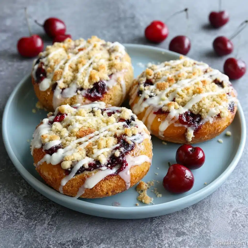 Cherry Streusel Pastries (German Kirschtaler) Recipe