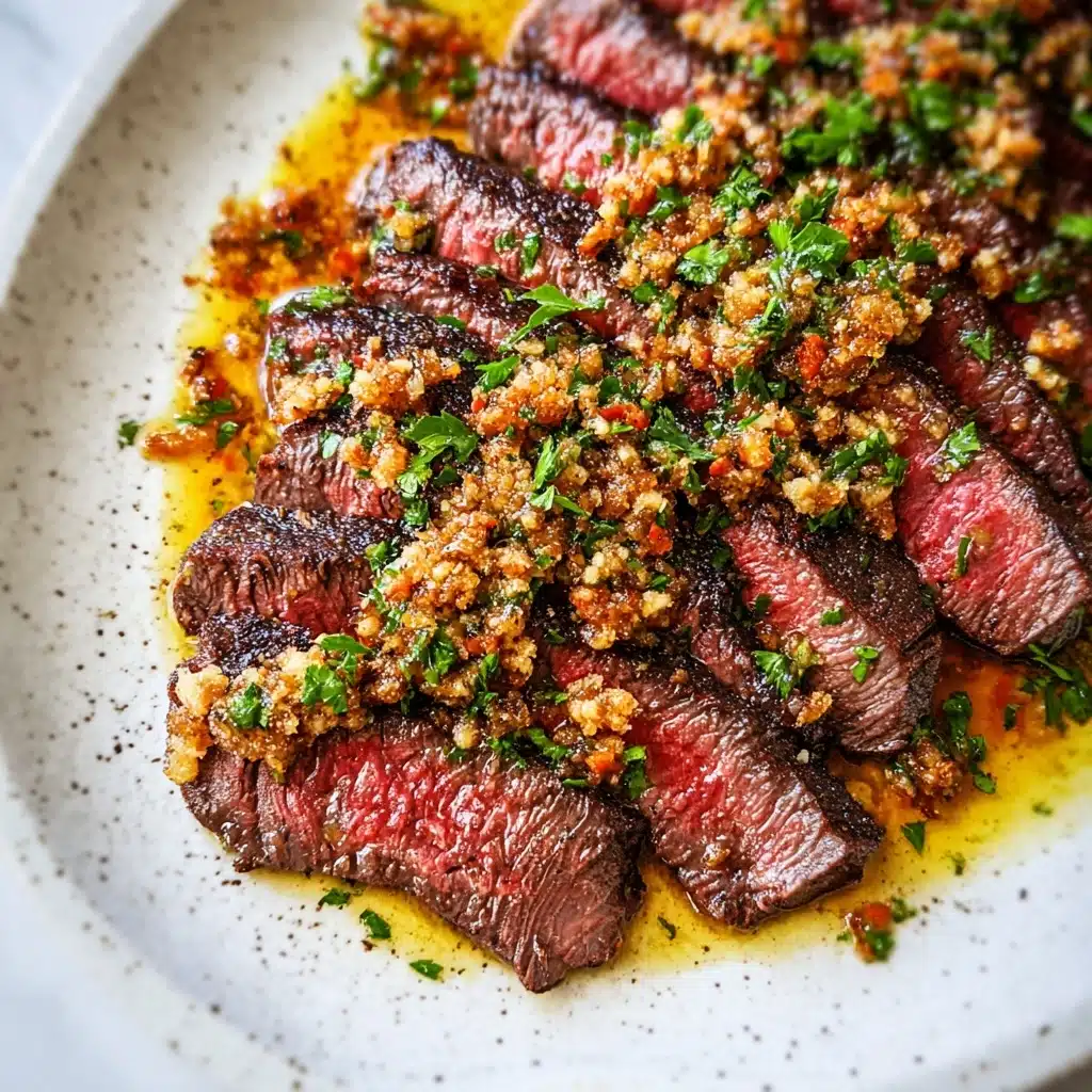 Garlic Butter Brazilian Steak Recipe - Recipe Image