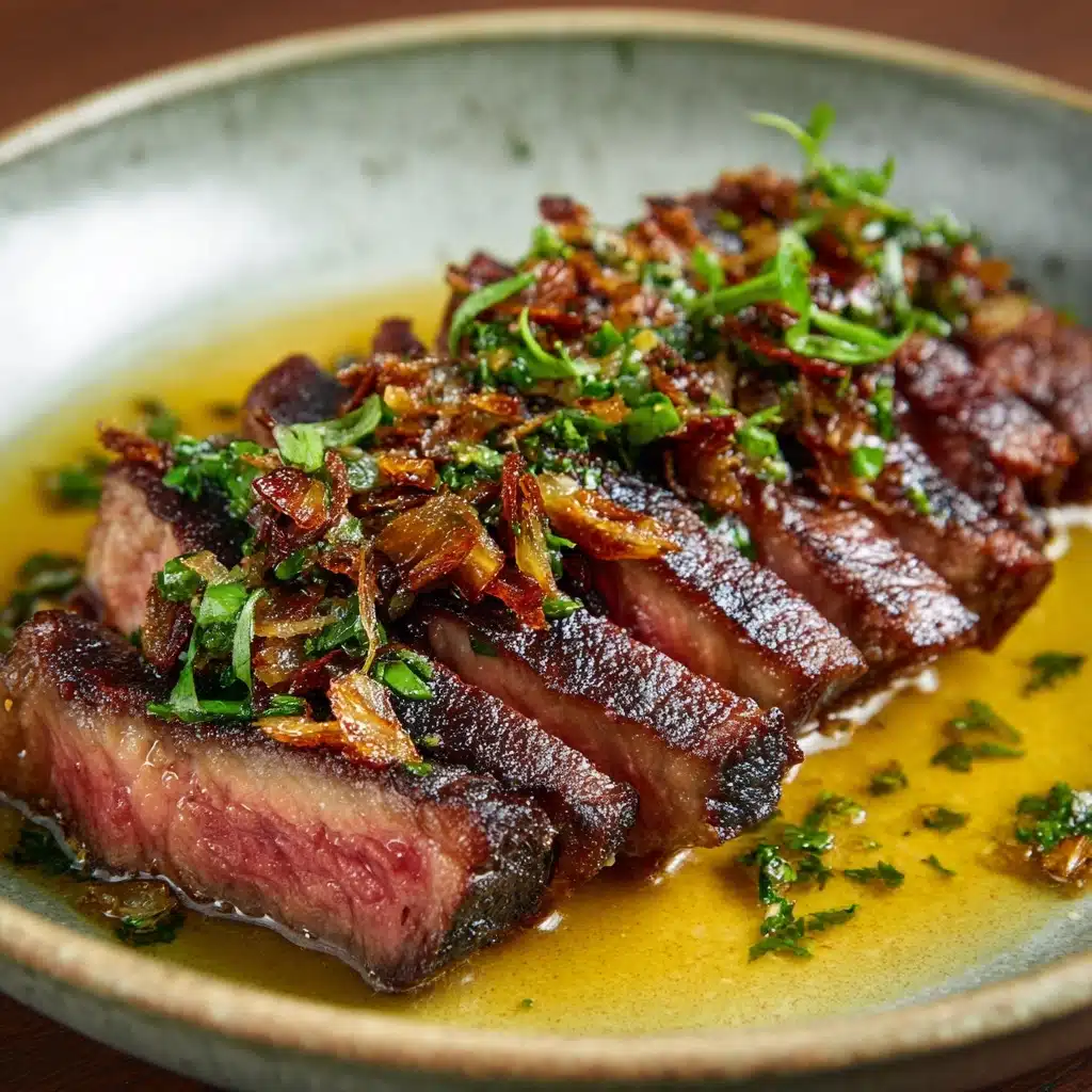 Garlic Butter Brazilian Steak Recipe - Recipe Image