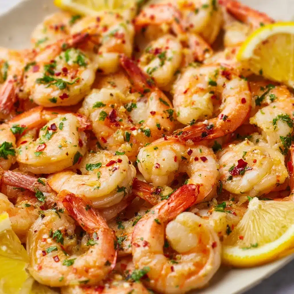 Easy Creamy Garlic Shrimp recipe - Recipe Image