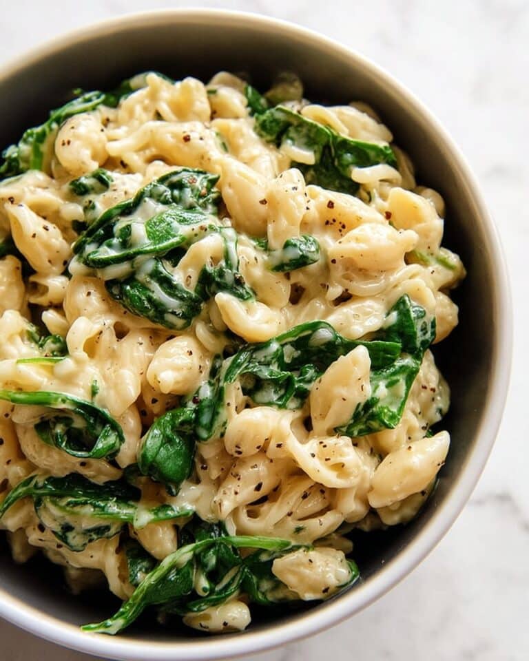 Parmesan Spinach Orzo Recipe