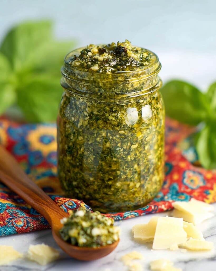 Homemade Basil Pesto Recipe