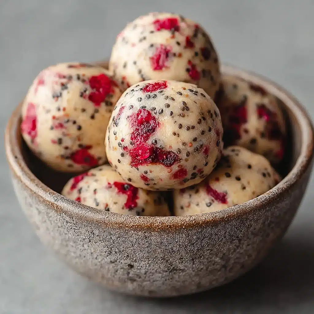 Strawberry Shortcake Energy Bites Recipe