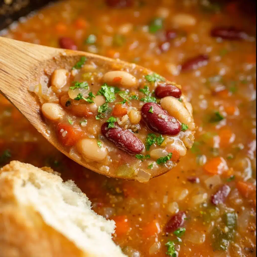 Slow Cooker 15 Bean Soup Recipe - Recipe Image