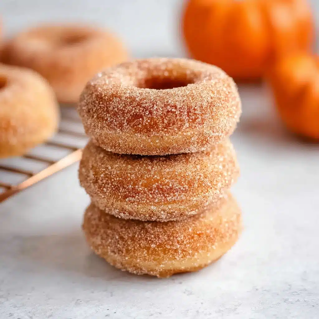 Pumpkin Spice Baked Donuts Recipe - Recipe Image