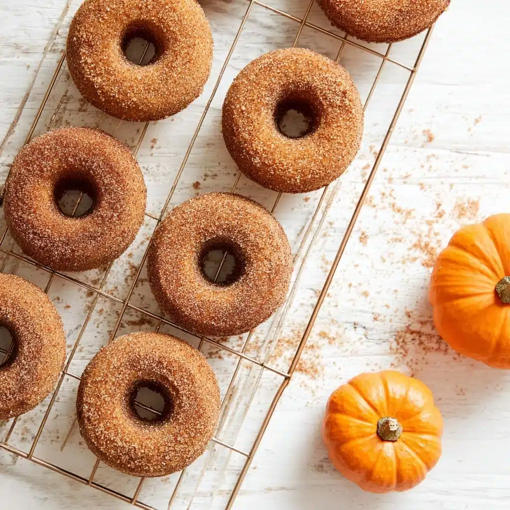 Pumpkin Spice Baked Donuts Recipe - Recipe Image