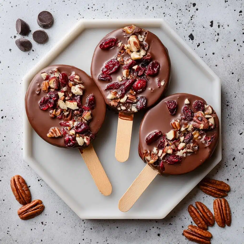 Chocolate Apple Slice Pops Recipe - Recipe Image
