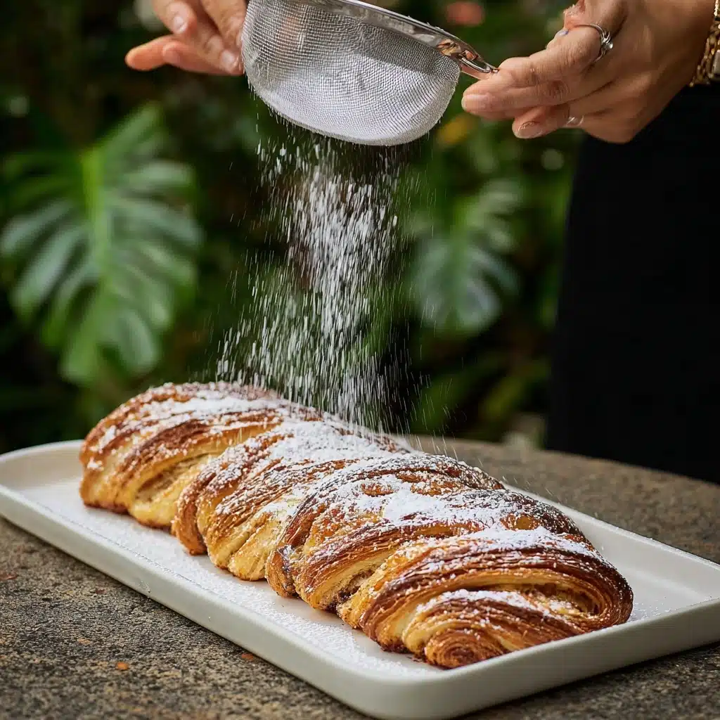 Miriam’s Apple and Custard Fillo Twist Recipe