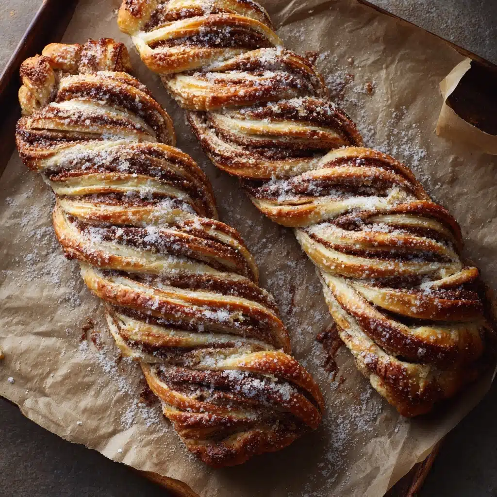 Miriam’s Apple and Custard Fillo Twist Recipe - Recipe Image