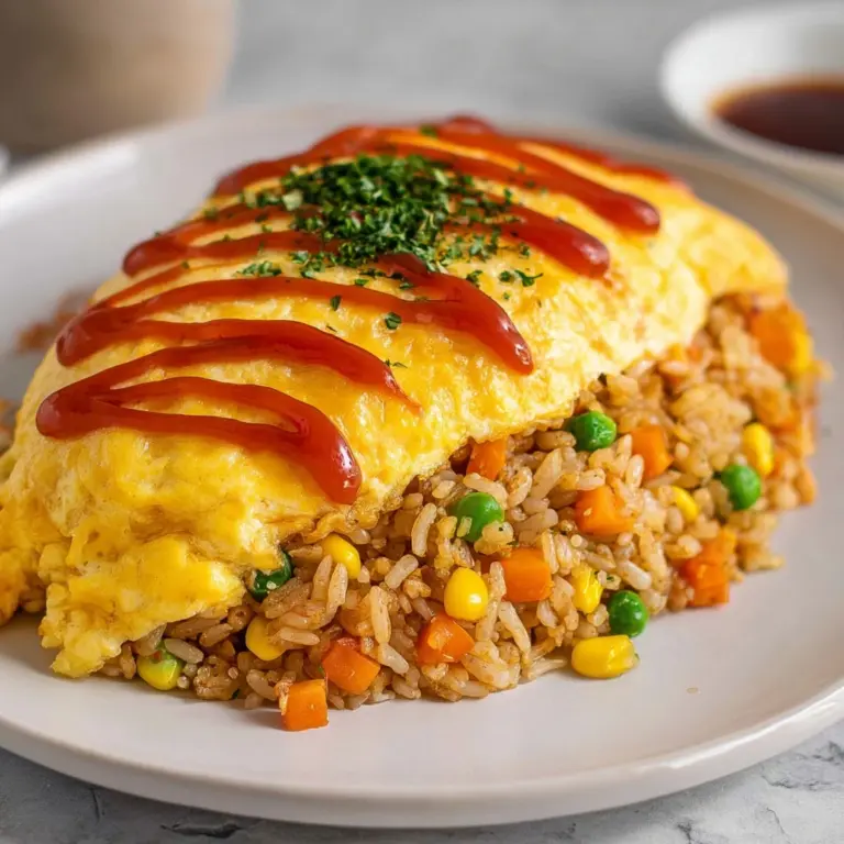 Omurice (Japanese Rice Omelet) Recipe