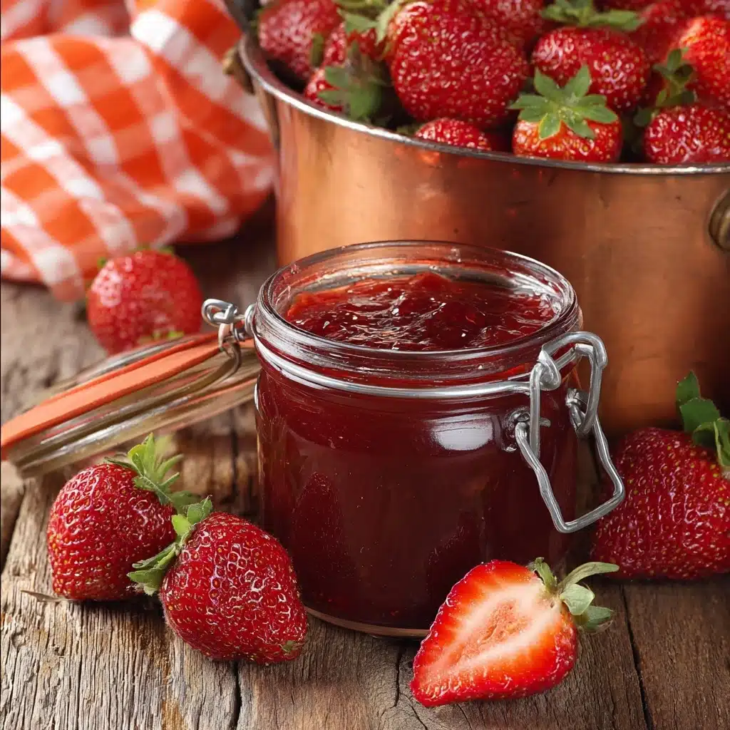 Slow Cooker Strawberry Jam Recipe - Recipe Image