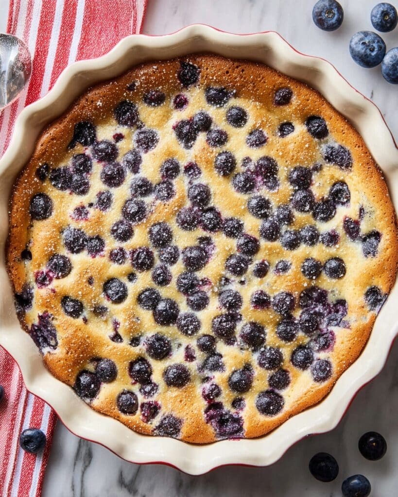 Easy Blueberry Clafoutis Recipe