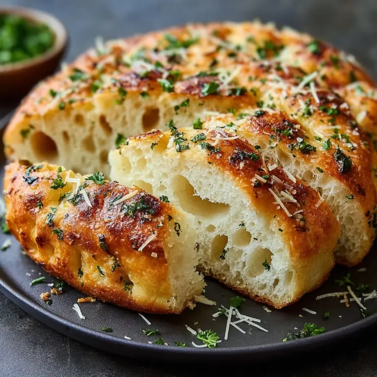 Italian Herbs and Cheese Bread Recipe