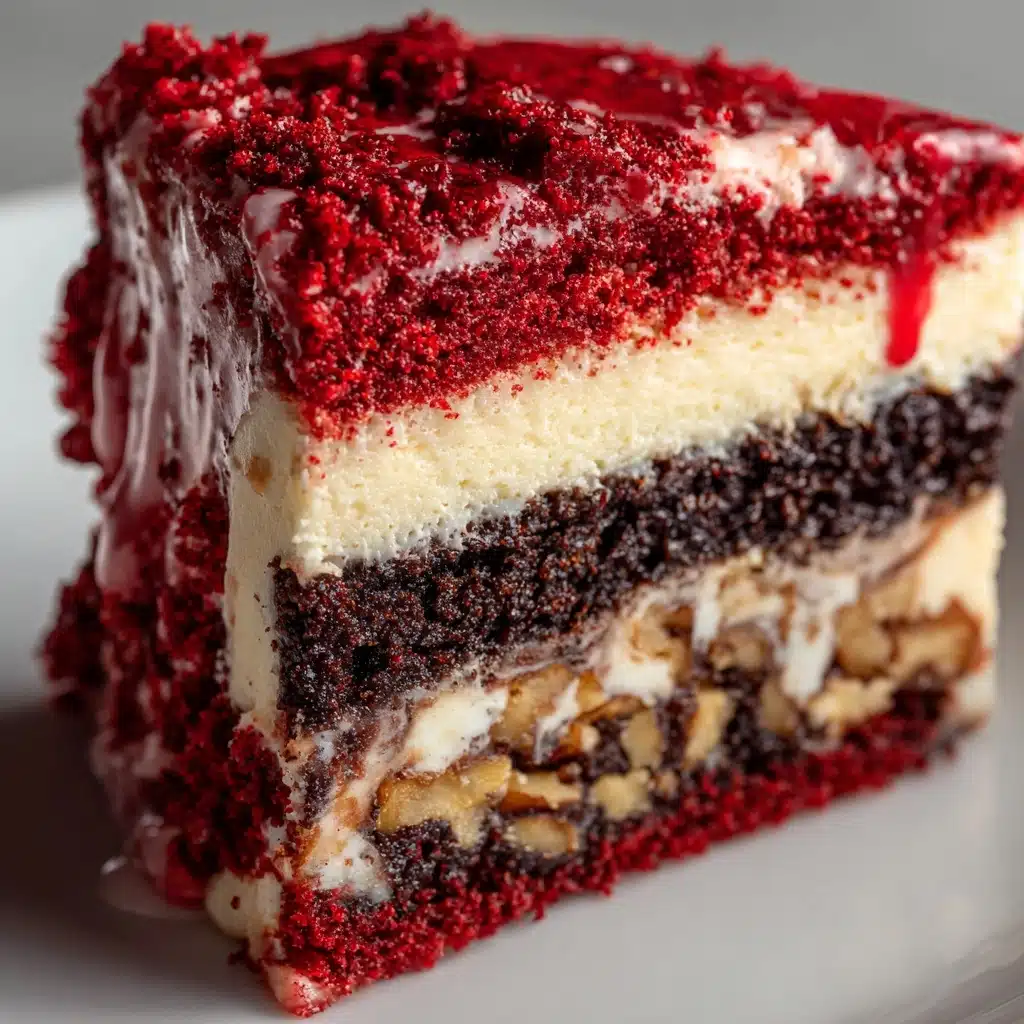 Red Velvet Earthquake Cake Recipe - Recipe Image