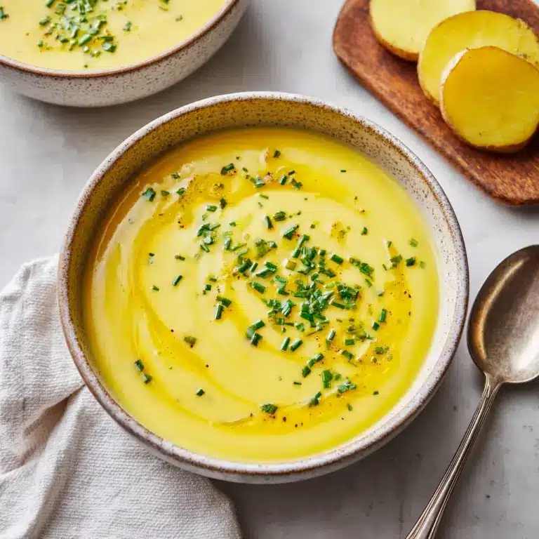 Creamy Potato Leek Soup Recipe
